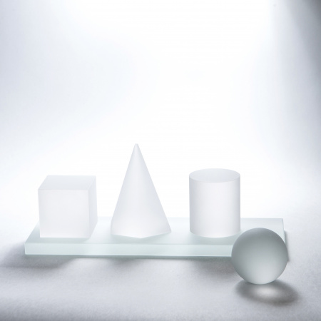 Статуэтка "Геометрия", матовая