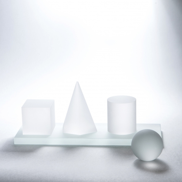 Статуэтка "Геометрия", матовая