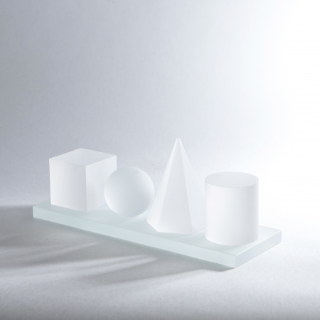 Статуэтка "Геометрия", матовая