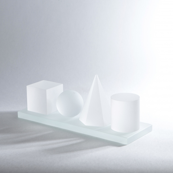 Статуэтка "Геометрия", матовая