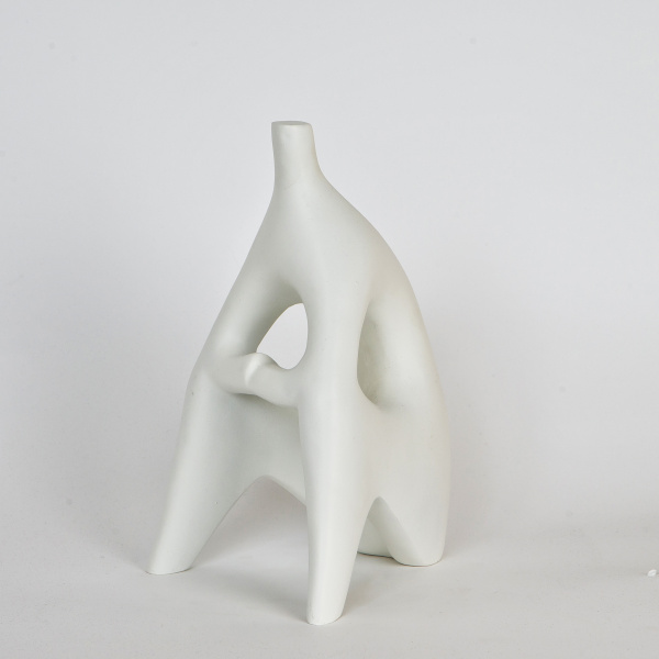 Статуэтка "SittingMan L", белая