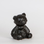 Статуэтка "Медвежонок" черная, малая