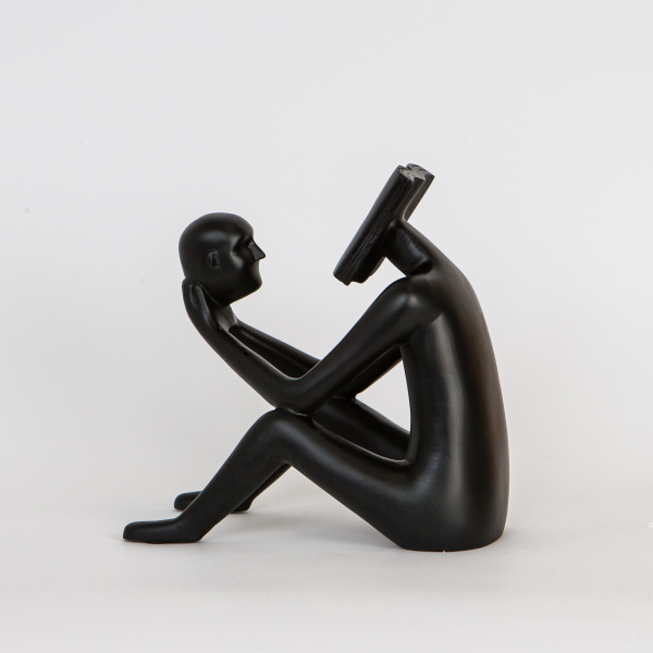 Статуэтка "Reader", черная