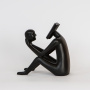 Статуэтка "Reader", черная