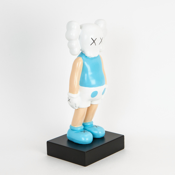 Статуэтка серия "KAWS Standing Clown", голубая