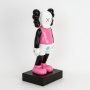 Статуэтка серия "KAWS Standing Clown", розовая