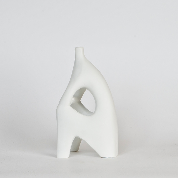 Статуэтка "SittingMan S", белая