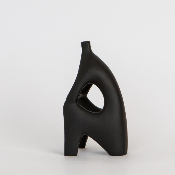 Статуэтка "SittingMan S", черная