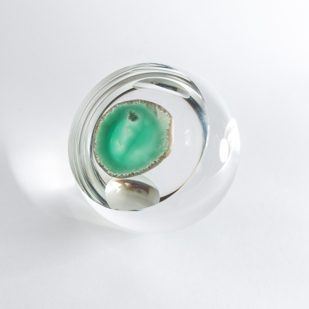 Статуэтка "Magic Ball", L, зеленая