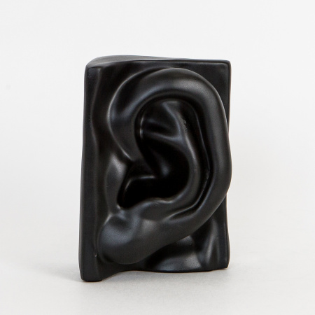 Статуэтка серия "Face", ухо, черная