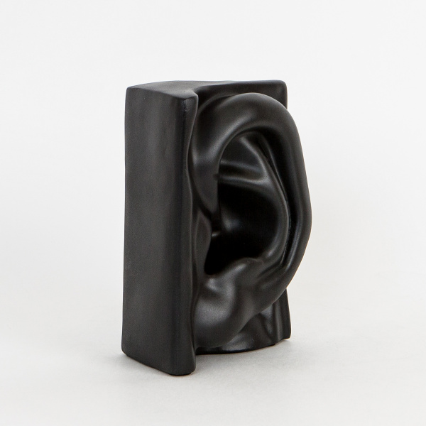 Статуэтка серия "Face", ухо, черная