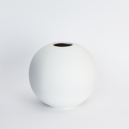 Ваза Серия "Шар" midi, белый