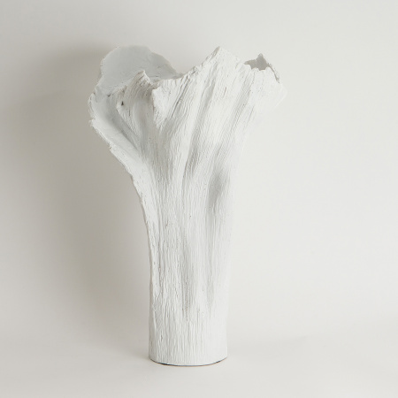 Ваза "Flame Flower", белая