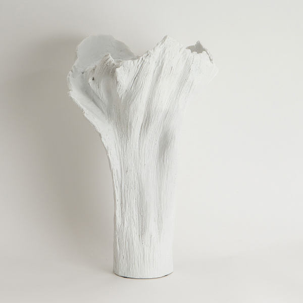 Ваза "Flame Flower", белая