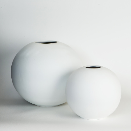 Ваза Серия "Шар" maxi, белая